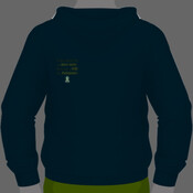 Move Faster Cure Parkinson's Green - Men's Kangaroo Hoodie